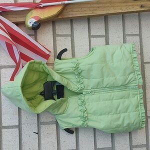 Green Hooded Vest